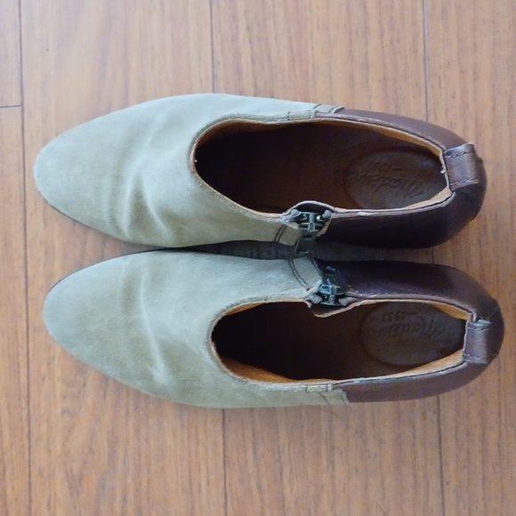 Madewell 1937 Leather Ankle Boot bootie 8 Brown Prairie Western boho country - Picture 12 of 15